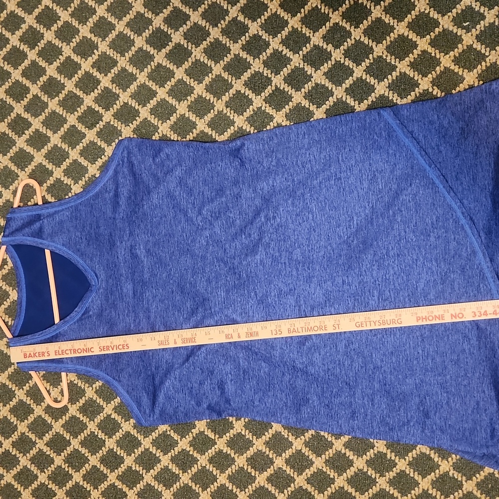 Tek Gear DryTEK Heathered Blue Athletic Dress XL - Picture 7 of 8